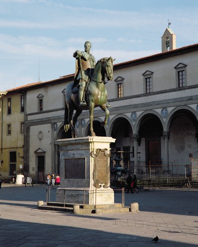 Equestrian Statue of Grand Duke Ferdinand, 1608 by Giambologna